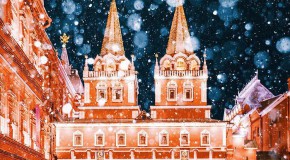 Moscou en Russie durant Noël, la ville devient féerique!