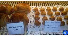 quand une boulangerie troll Cope sur le pain au chocolat