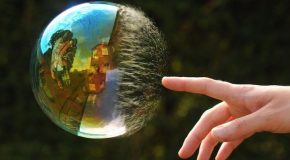 Les bulles avec le reflet de ce qui les entoure dans de superbes clichés