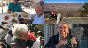 Atteinte d’un cancer à l’âge de 90 ans, cette femme profite de la vie