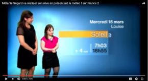 Atteinte de trisomie 21, Mélanie Ségard présente la météo sur France 2