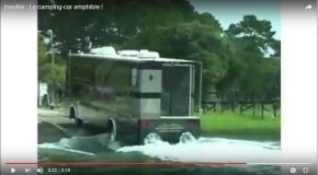 Meilleure façon de voyager, le camping-car amphibie