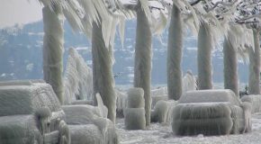 Souvenirs de glace à Versoix en Suisse, c&rsquo;est incroyable!