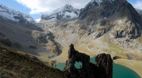 Belle balade au parc national  des Écrins dans les Alpes du Sud