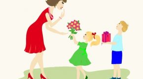 Douces pensées pour toutes les mamans du monde!