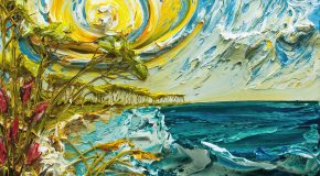 Magnifiques peintures en relief de l’artiste Américain Justin Gaffrey
