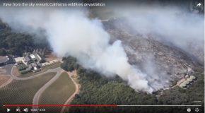 Les ravages de feu en Californie, c’est terrible!