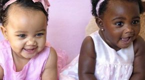 Deux bébés jumelles dont la couleur de peau est différente séduisent le Web