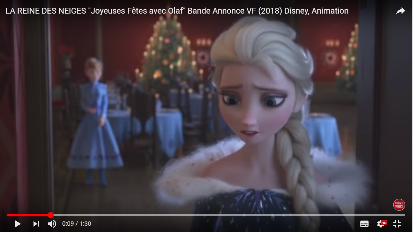 Bande-annonce "La Reine des Neiges, Joyeuses fêtes avec Olaf"