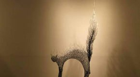 Sculptures d’animaux en métal de l’artiste Kang Dong Hyun