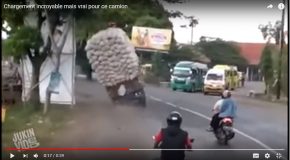 Un camion surchargé face aux lois de la logique!