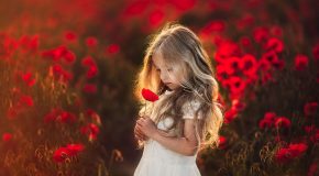 Mère et fille et un amour de fleurs
