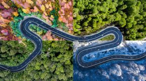 Voyage avec un drone sur les routes de Transylvanie en Roumanie (20 photos)