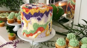 Les gâteaux-tapis d’une artiste hors du commun!
