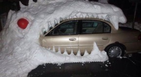 Avec de la neige, ce n&rsquo;est pas uniquement de simples bonhommes de neige qu&rsquo;on peut faire!