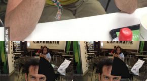 quatre visages en un aevc un rasage spécial