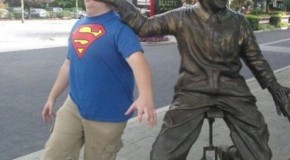 Détournements de statues par des gens un peu fous! Découvrez les clichés qu&rsquo;ils ont eu!