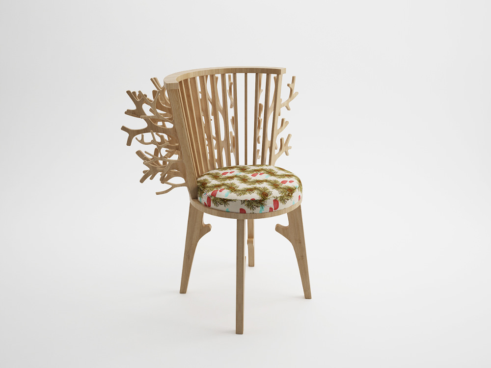 Des chaises avec des branches, c'est le Branch chair!