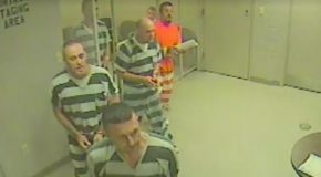 Incroyable, des prisonniers s’évadent le temps de sauver leur gardien évanoui